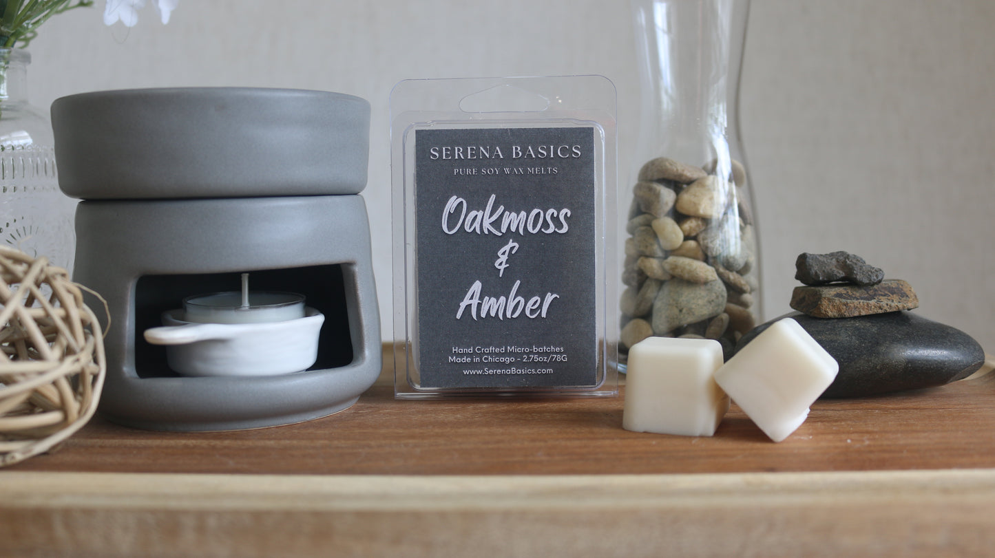 Oakmoss & Amber Wax Melts