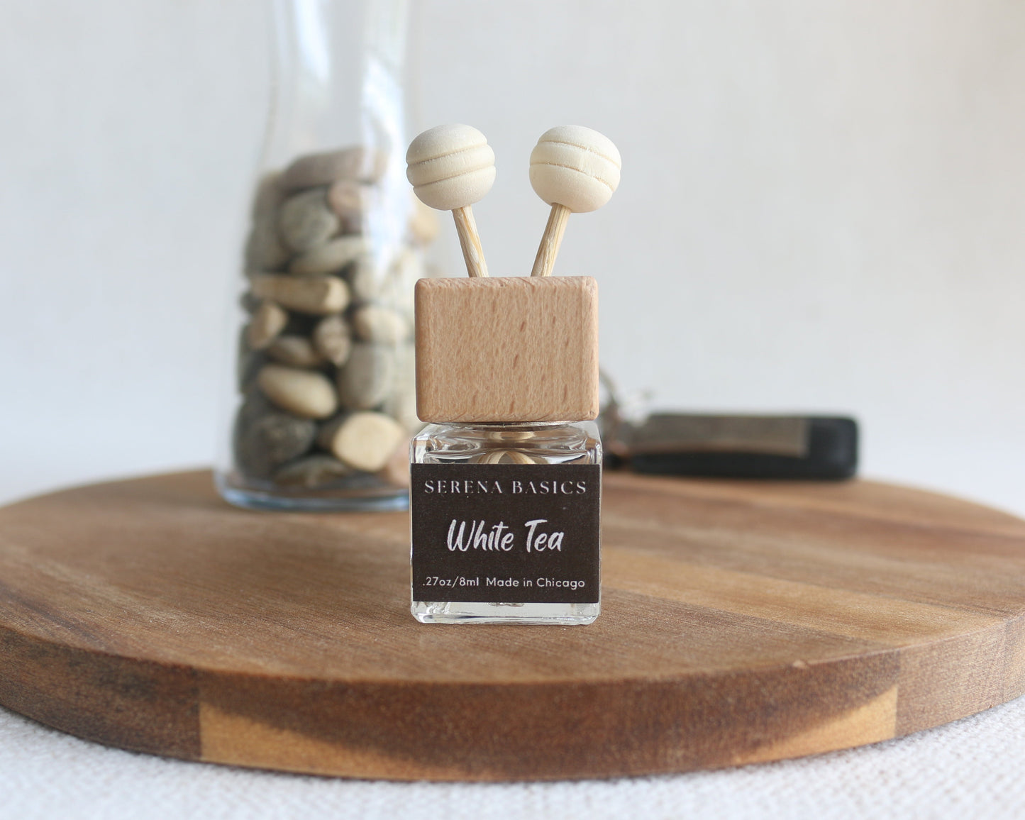 White Tea Car Reed Diffuser