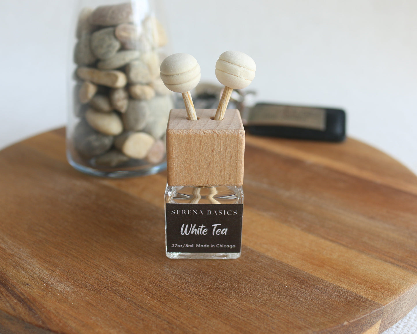 White Tea Car Reed Diffuser