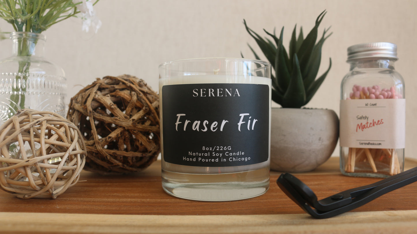Fraser Fir Whiskey Tumbler